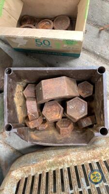 13 x kg weights