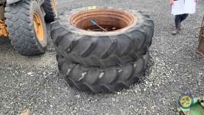 Michelin 18.4-38 dual wheels