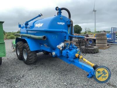 Malgar 2000 slurry tanker new vacum pump & new weigh down shaft with shaft