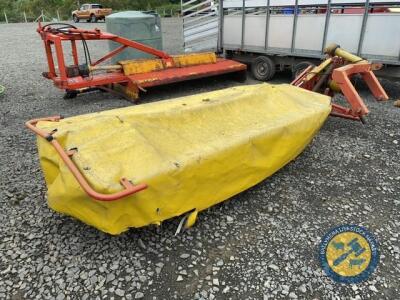 Lely optmic 240 mower with shaft for pars or repair