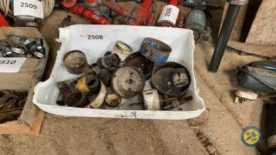 Box of hole saw cutters