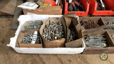 2 x box of bolts nuts washers