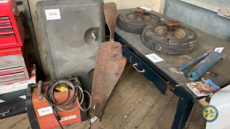 Horse plough moulboard with tail skim, Ransomes simms & Jeffers