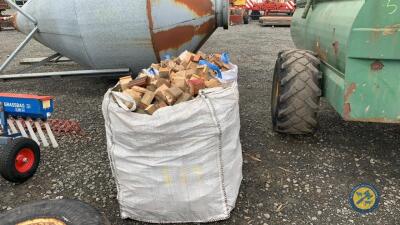 2 x tote bag of firewood