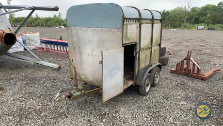 8x4 Ifor Williams sheep trailer