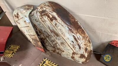 Matching rear mudguards for Super Major or Pre-Force Ford