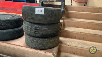 3 x 205-55-R16 alloy rim & tyres MK4 Golf 2001
