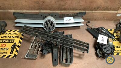 Front grill & parts