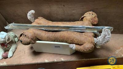 Box of draught excluders & wheels