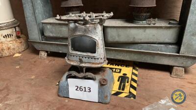 Cast iron green house heater