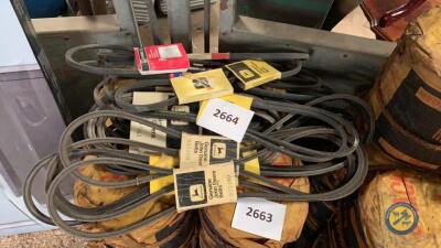 Selection of John Deere belts