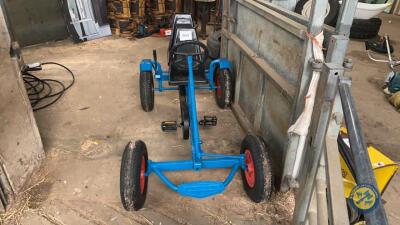 Double seated go-kart