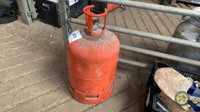 Vintage gas cylinder