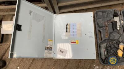 Industrial electrical fusebox