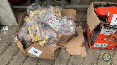 Box lot of children party bags