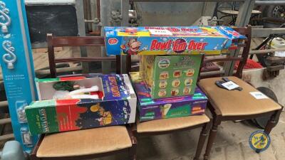 Joblot of 4 boxes, santa, shrek, toffee maker