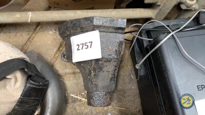 Cast iron spouting fitting