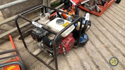 Honda water pump 21" runs & pump