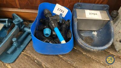 Water pipe fittings