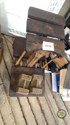 Avery weighbridge & 2 x 56lb weights