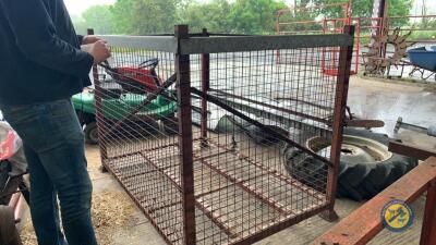 6x4 man cage with opening