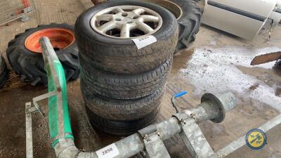 14" Toyota alloy wheels