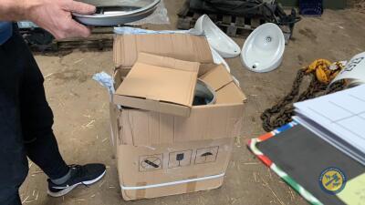 Box of mirrors approx 10