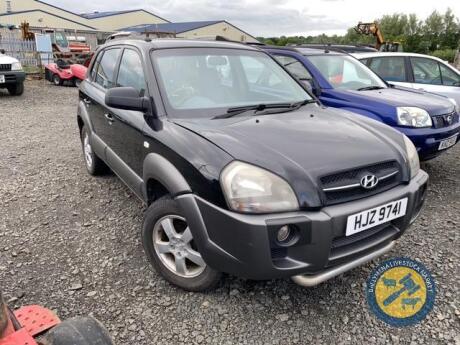 Hyundai Tuscon CRTD GSI Auto estate, 1990cc, 2004, HJZ9741, MOT Nov 21, 144,186miles, taxbook & key, diesel