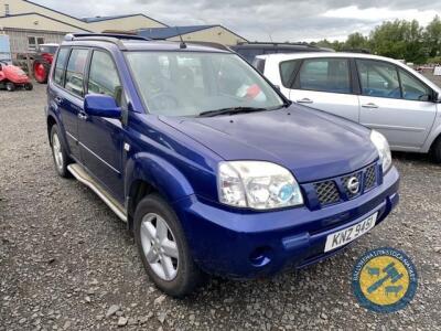 Nissan X Trail estate car, 2184cc, 2006, KNZ9451, diesel, taxbook & key, MOT March 22