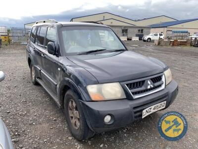 Mitsubushi shogun, 2006, LNZ4522, MOT Dec 21, 220,000miles, taxbook & key, diesel, slight leak at water pipe on back of engine, two owners from new