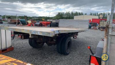 Alimumium flat trailer 15x8