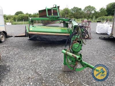 John Deere 1365 mower with shaft