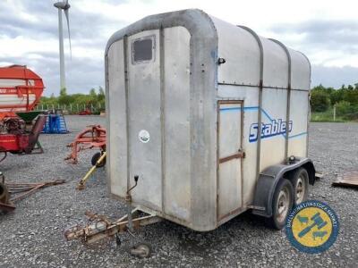 Rice double horse box new floor & LED lights