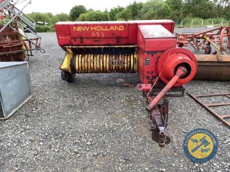 New Holland 276 hay baler with shaft