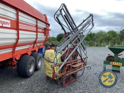 Hardi sprayer with shaft