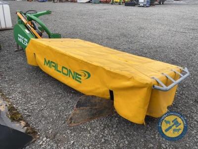 Malone procut 800 mower with topping skids