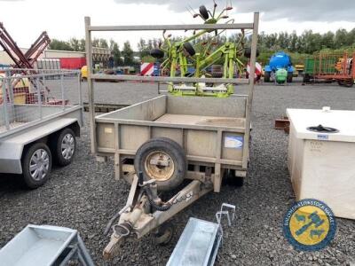 8x5 Ifor Williams builders trailer