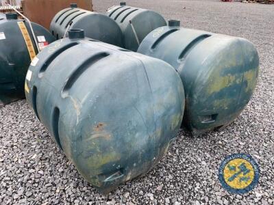 2 x oil tanks