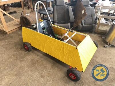 Kit buggy battery powered kids project & helmet