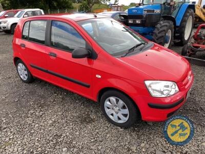 Hyundai Getz, OKZ7276, 1.3GSI, June 2005, petrol, 1341cc, MOT May 22, 53093