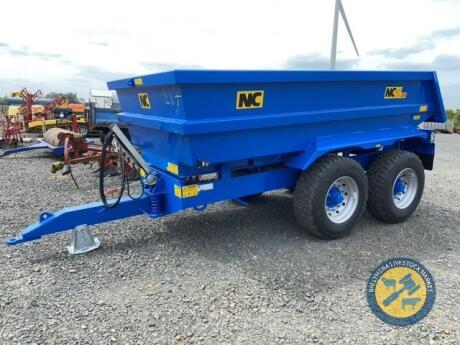 NC 14tn dump trailer brand new never used, magic back door