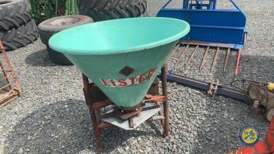 Lister fertiliser sower