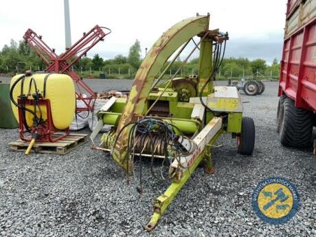 Claas Jaguar forage harvester 51, control box working