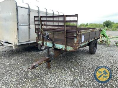 An original early 3.5tn weeks tipping trailer