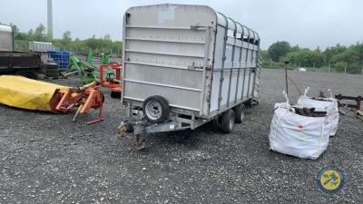 12x6 Ifor Williams sheep trailer with decks