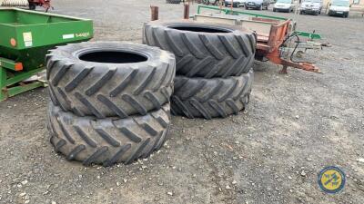 650-65-R42 & 540-65-R30 michelin 40% tread