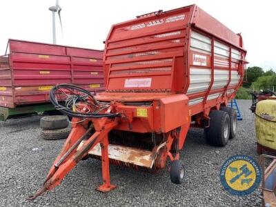 Kemper cargo silage wagon 8tn with shaft