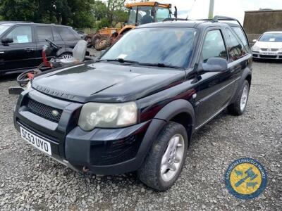 Land Rover Freelander TD4 HB estate 1951cc, SC53 UYO, No MOT, 120,000miles, taxbook & key, diesel