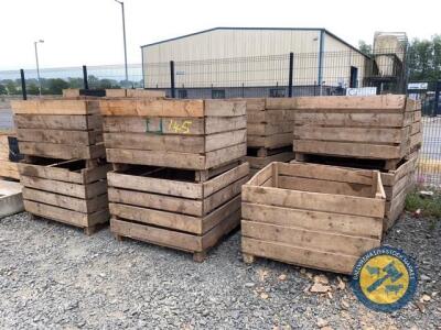 17 x potato boxes approx 4x4