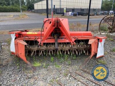 Kuhn 9ft front mounted mower-conditioner on A frame with shaft